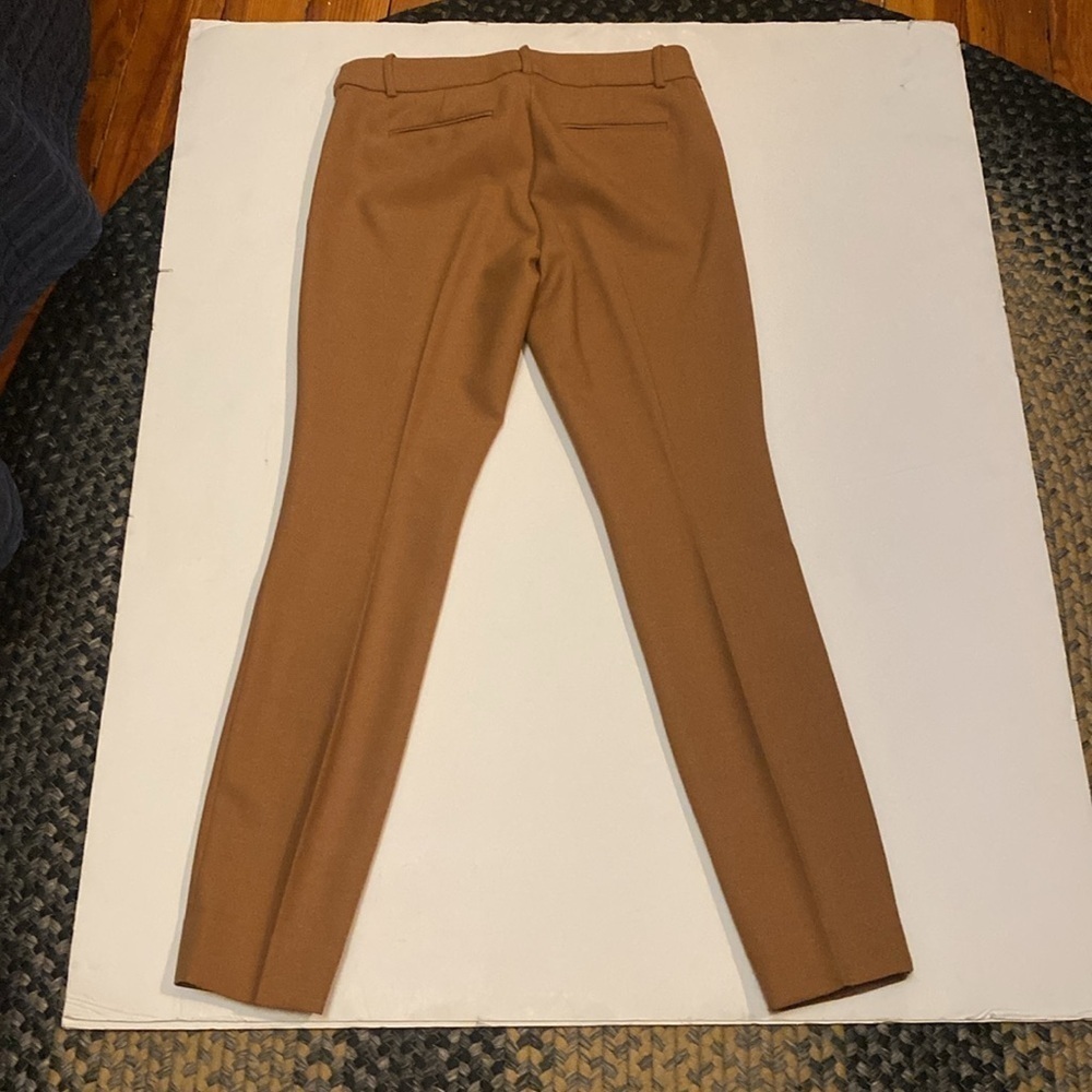 J.‎ Crew Minnie Cropped Slacks. Inseam 28”. Camel. - Picture 3 of 5